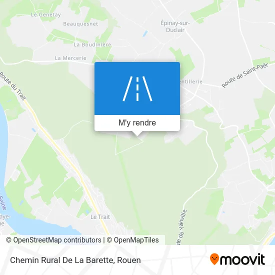 Chemin Rural De La Barette plan