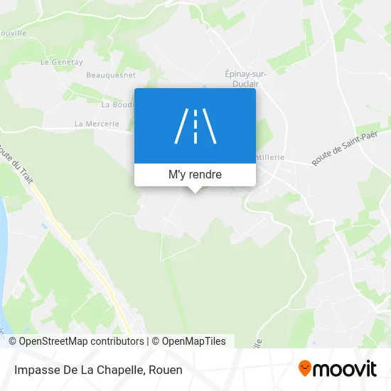 Impasse De La Chapelle plan
