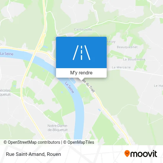 Rue Saint-Amand plan