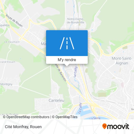 Cité Monfray plan