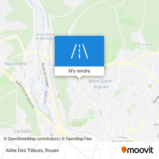 Allée Des Tilleuls plan