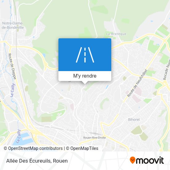 Allée Des Écureuils plan