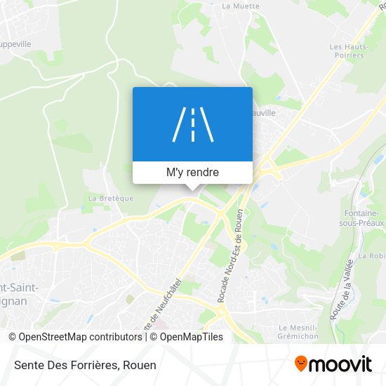 Sente Des Forrières plan