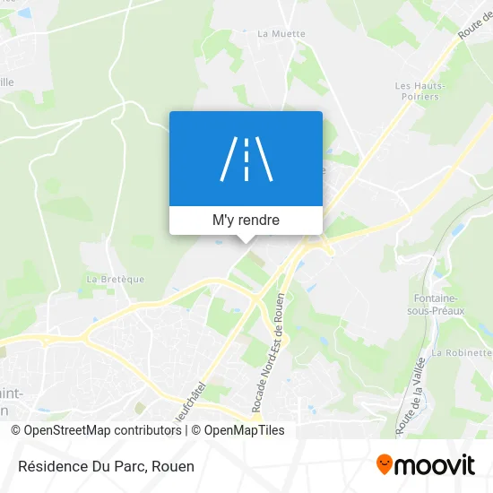 Résidence Du Parc plan