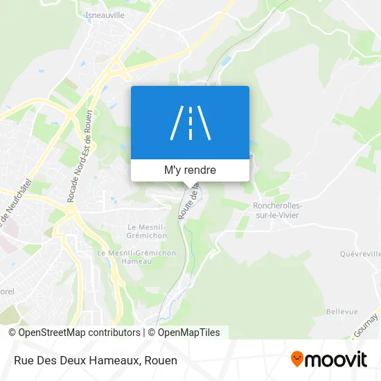 Rue Des Deux Hameaux plan