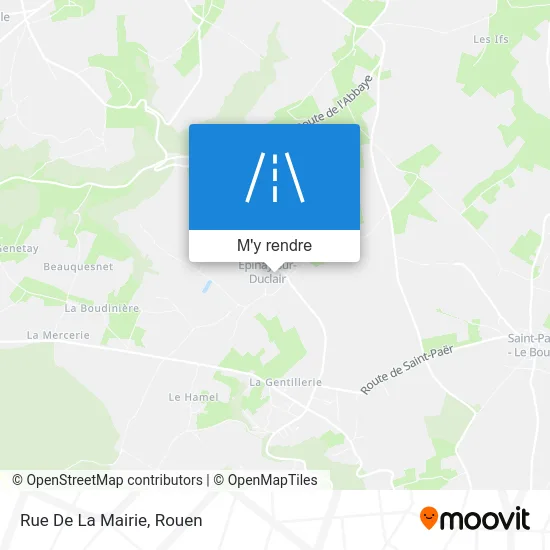 Rue De La Mairie plan