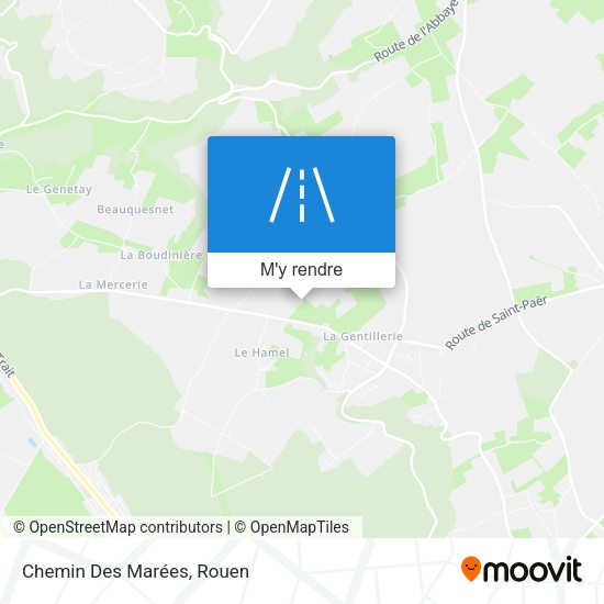 Chemin Des Marées plan