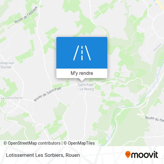 Lotissement Les Sorbiers plan