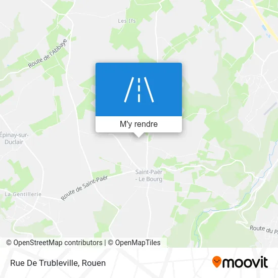 Rue De Trubleville plan