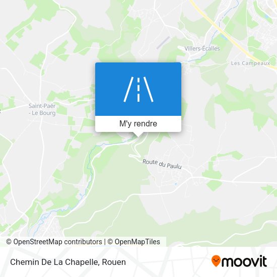 Chemin De La Chapelle plan