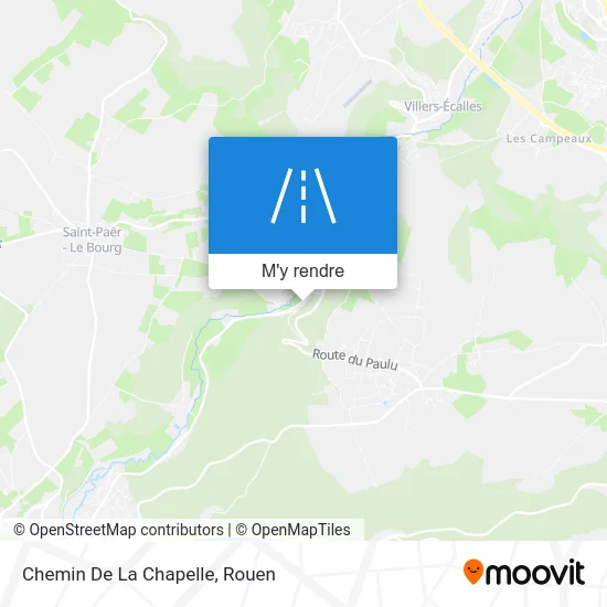Chemin De La Chapelle plan