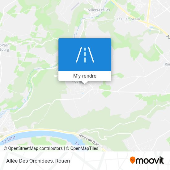 Allée Des Orchidées plan
