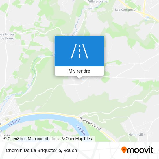 Chemin De La Briqueterie plan