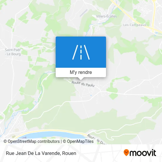 Rue Jean De La Varende plan