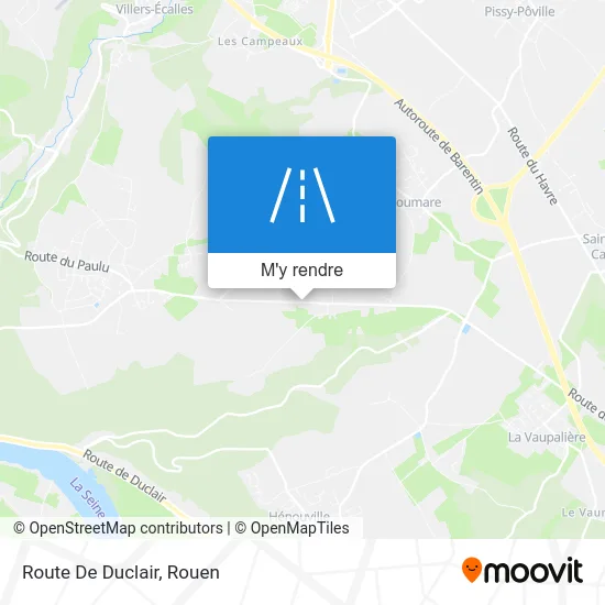 Route De Duclair plan