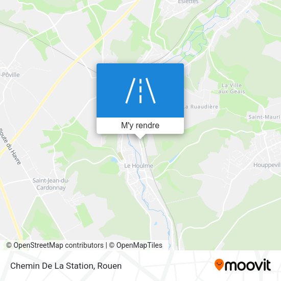 Chemin De La Station plan