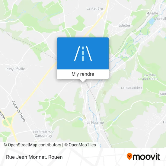 Rue Jean Monnet plan