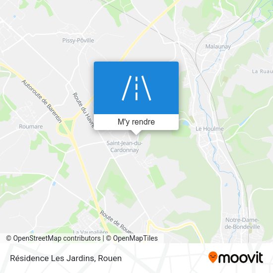 Résidence Les Jardins plan