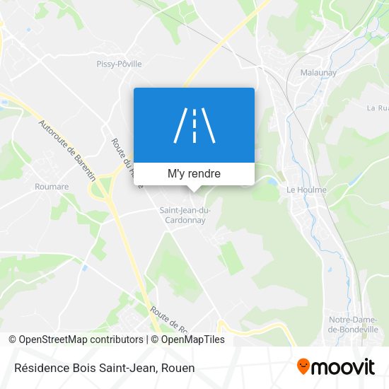 Résidence Bois Saint-Jean plan