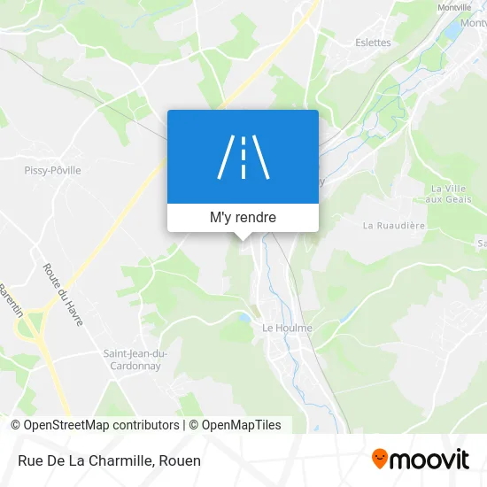 Rue De La Charmille plan