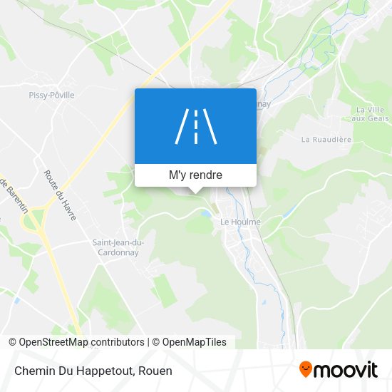 Chemin Du Happetout plan
