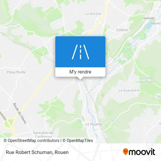 Rue Robert Schuman plan