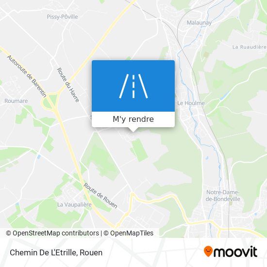 Chemin De L'Etrille plan