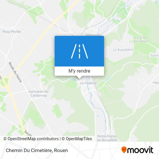 Chemin Du Cimetière plan