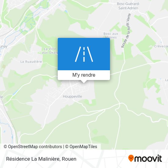 Résidence La Malinière plan