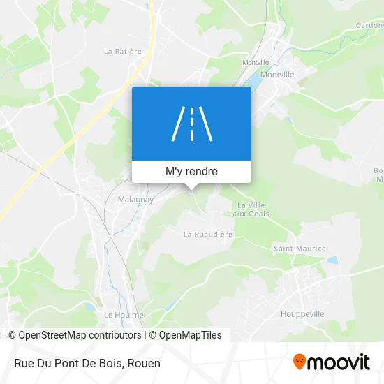 Rue Du Pont De Bois plan