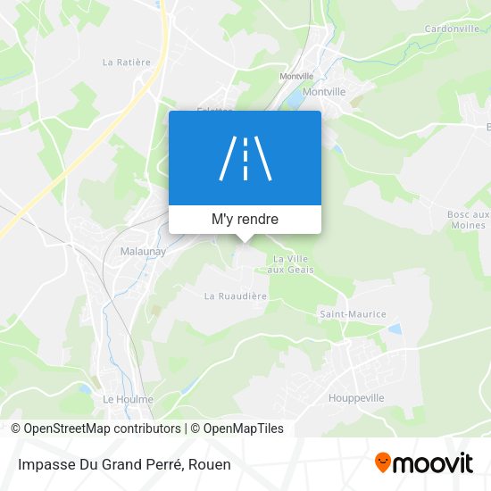 Impasse Du Grand Perré plan