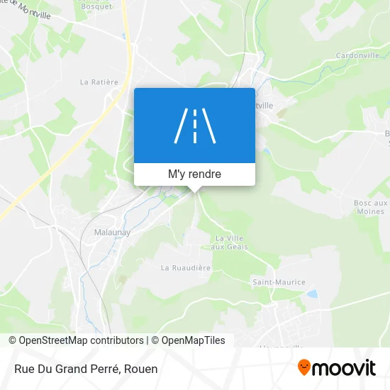 Rue Du Grand Perré plan