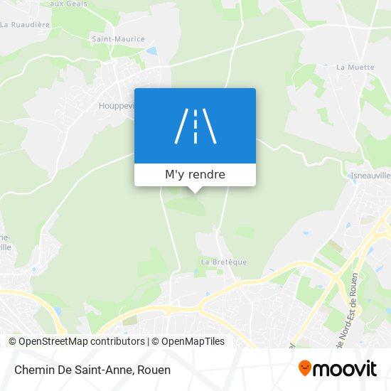 Chemin De Saint-Anne plan