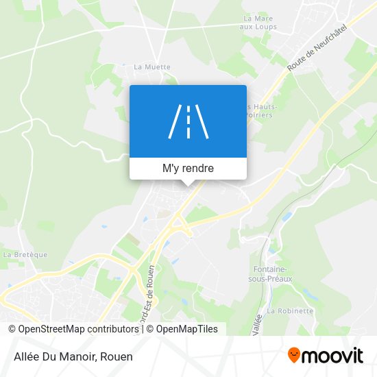 Allée Du Manoir plan