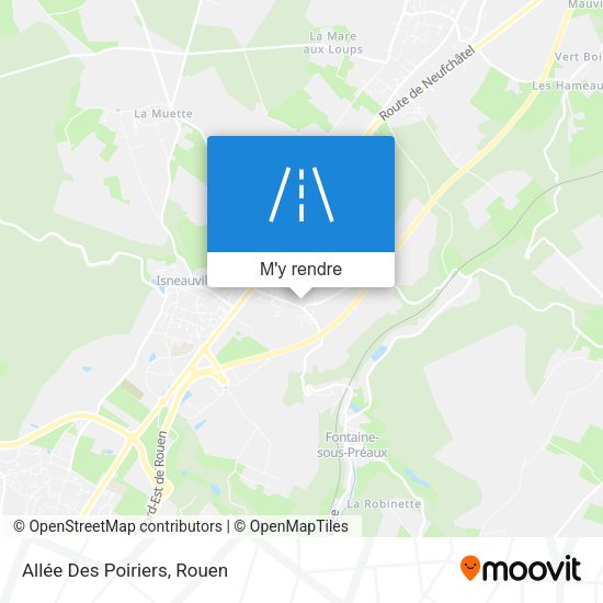 Allée Des Poiriers plan