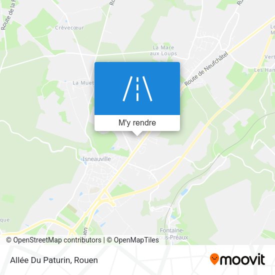 Allée Du Paturin plan