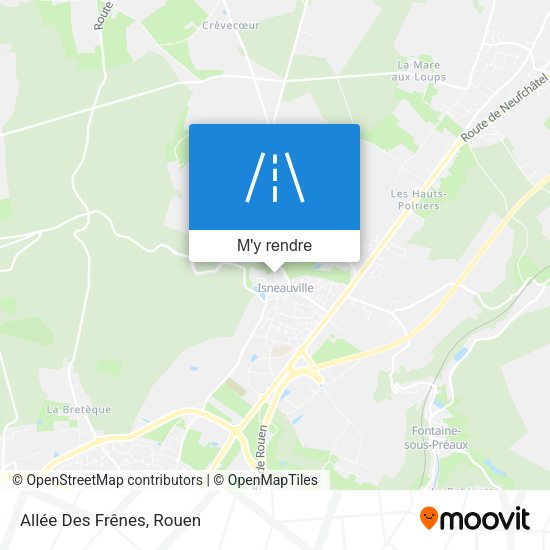 Allée Des Frênes plan