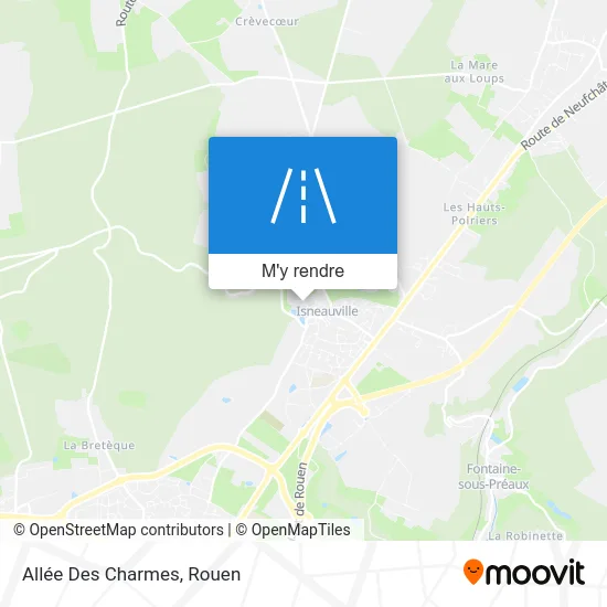 Allée Des Charmes plan