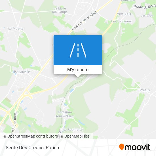 Sente Des Créons plan