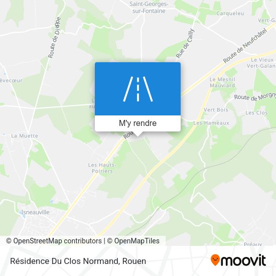 Résidence Du Clos Normand plan