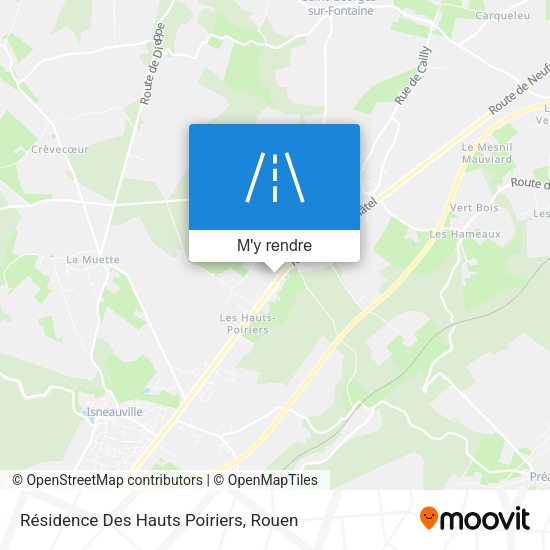 Résidence Des Hauts Poiriers plan