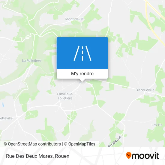 Rue Des Deux Mares plan