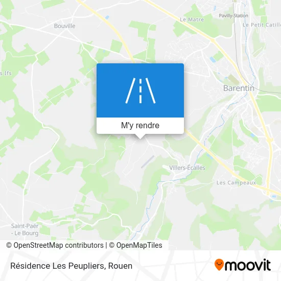 Résidence Les Peupliers plan