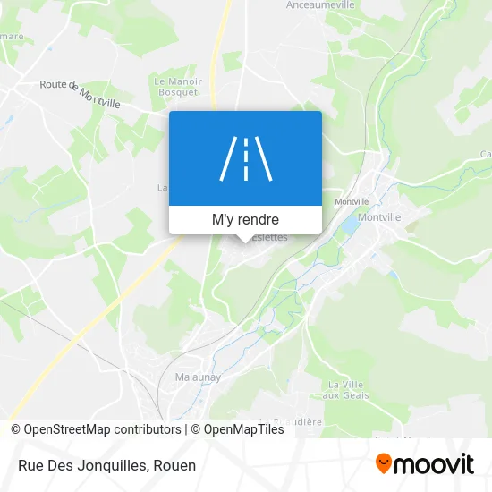 Rue Des Jonquilles plan