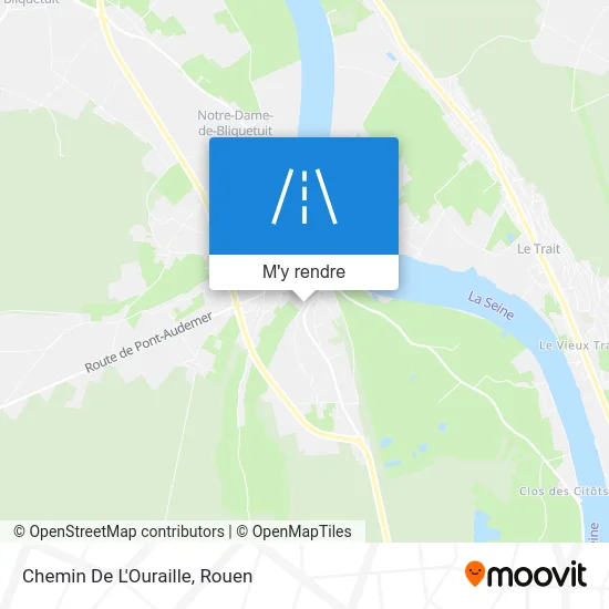 Chemin De L'Ouraille plan