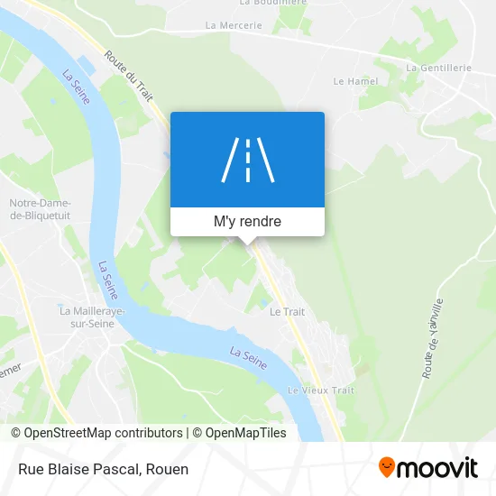 Rue Blaise Pascal plan