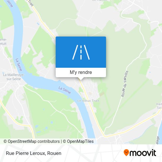 Rue Pierre Leroux plan