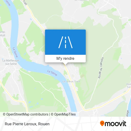 Rue Pierre Leroux plan