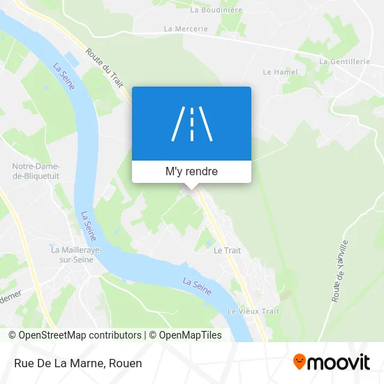 Rue De La Marne plan