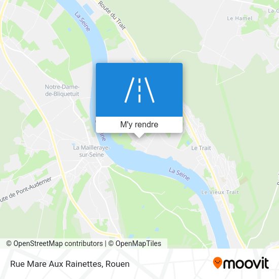 Rue Mare Aux Rainettes plan